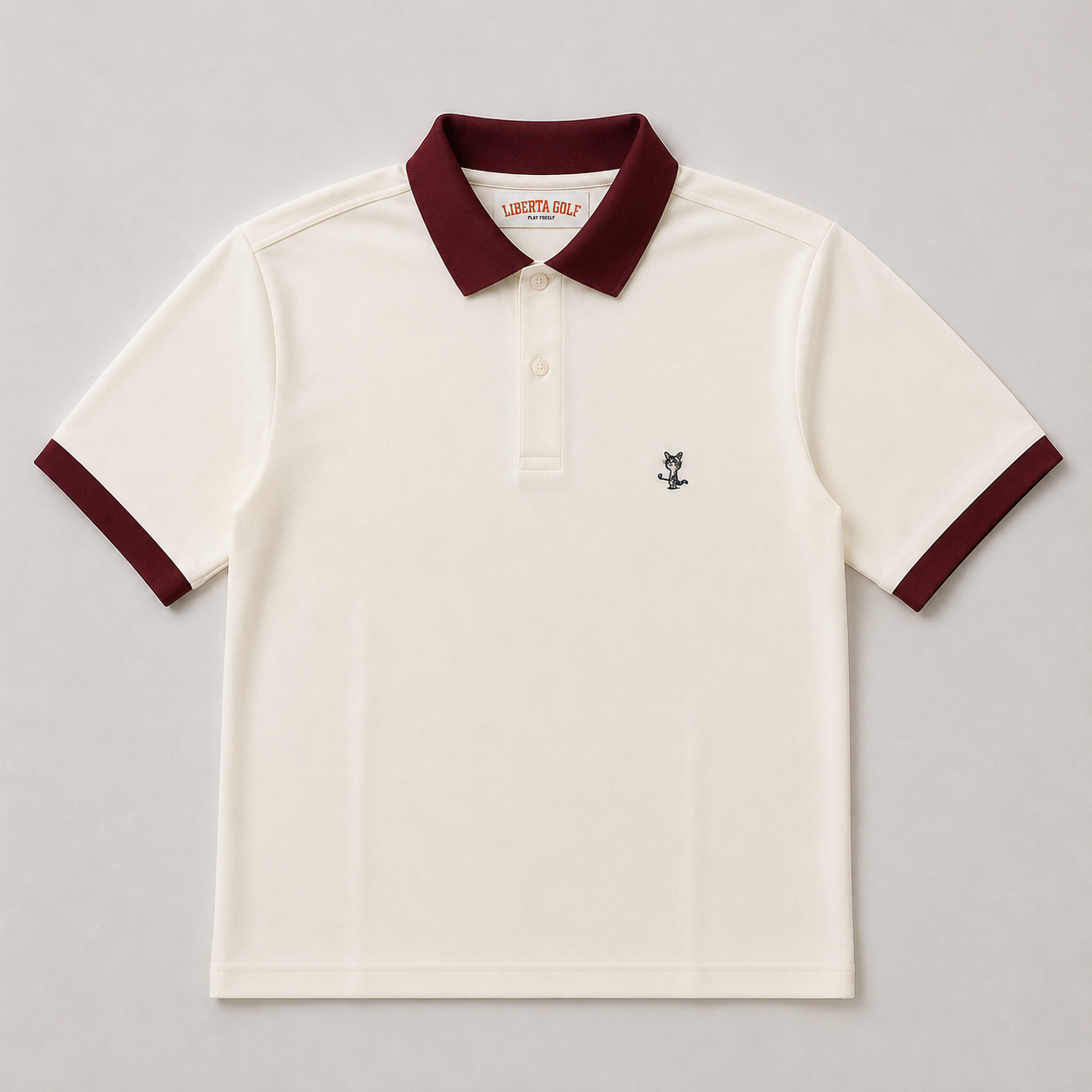 Rib Sleeve Polo Shirt / リブスリーブポロシャツ
