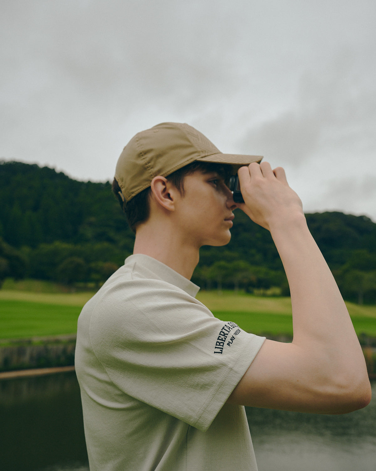 Jacquard Mock Neck Shirt / ジャガードモックネックシャツ