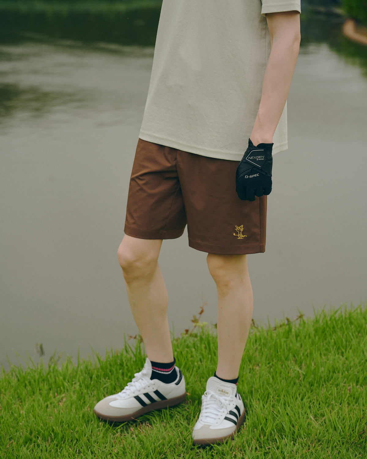 LOGO NYLON SHORT PANTS / ロゴナイロンショートパンツ