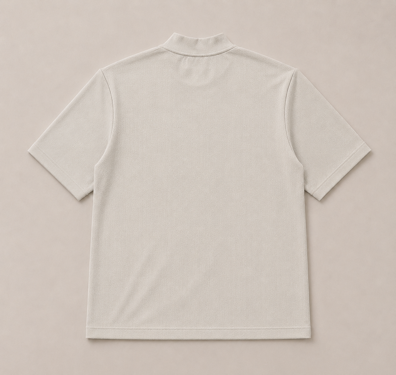 Jacquard Mock Neck Shirt / ジャガードモックネックシャツ – Liberta Golf