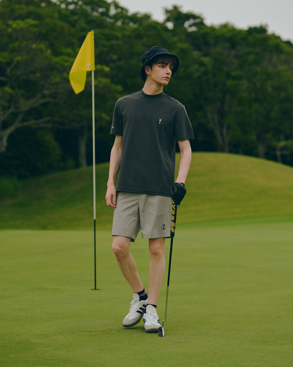 LOGO NYLON SHORT PANTS / ロゴナイロンショートパンツ