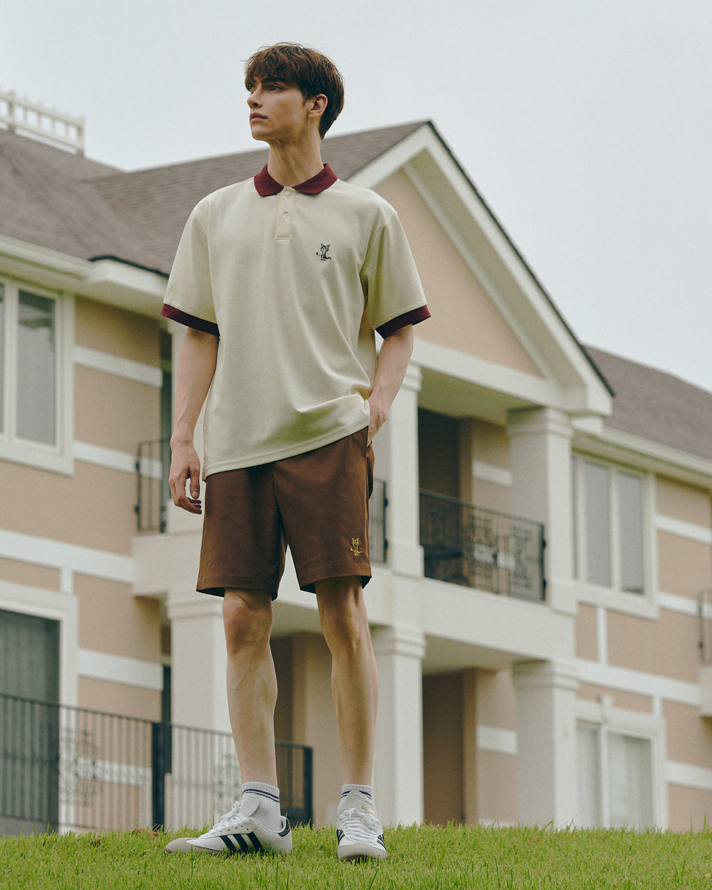 LOGO NYLON SHORT PANTS / ロゴナイロンショートパンツ