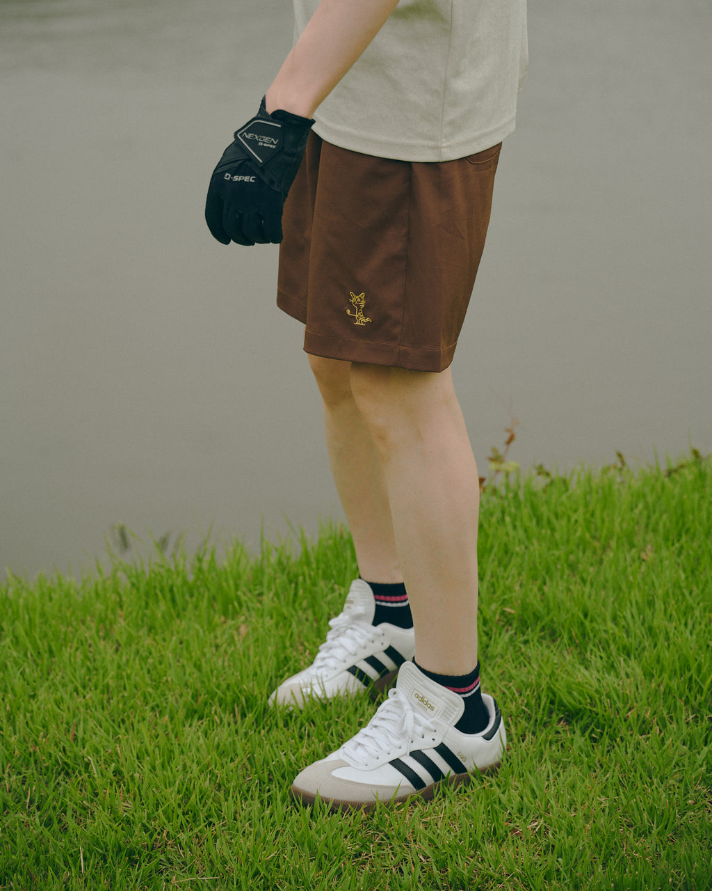 LOGO NYLON SHORT PANTS / ロゴナイロンショートパンツ