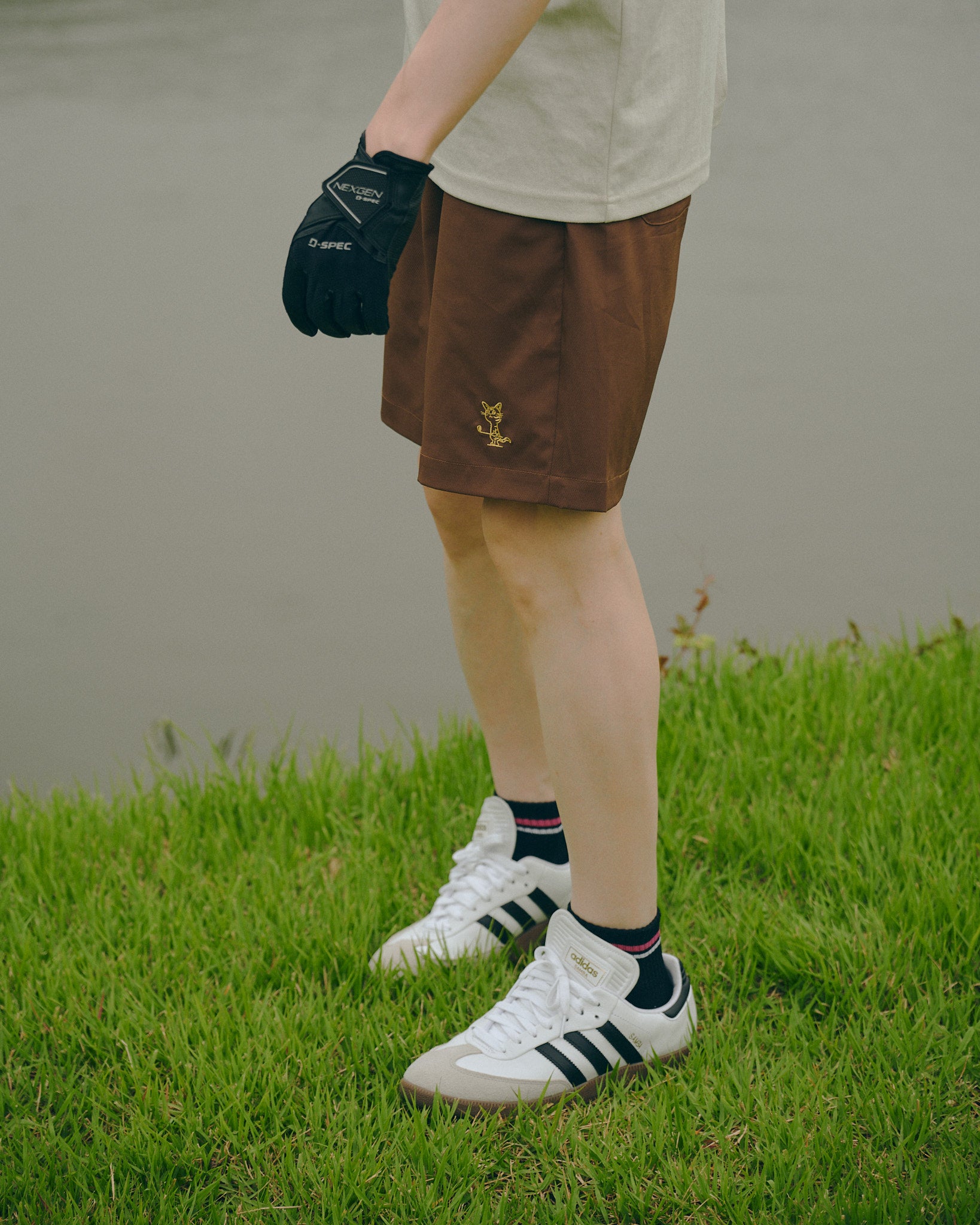 LOGO NYLON SHORT PANTS / ロゴナイロンショートパンツ